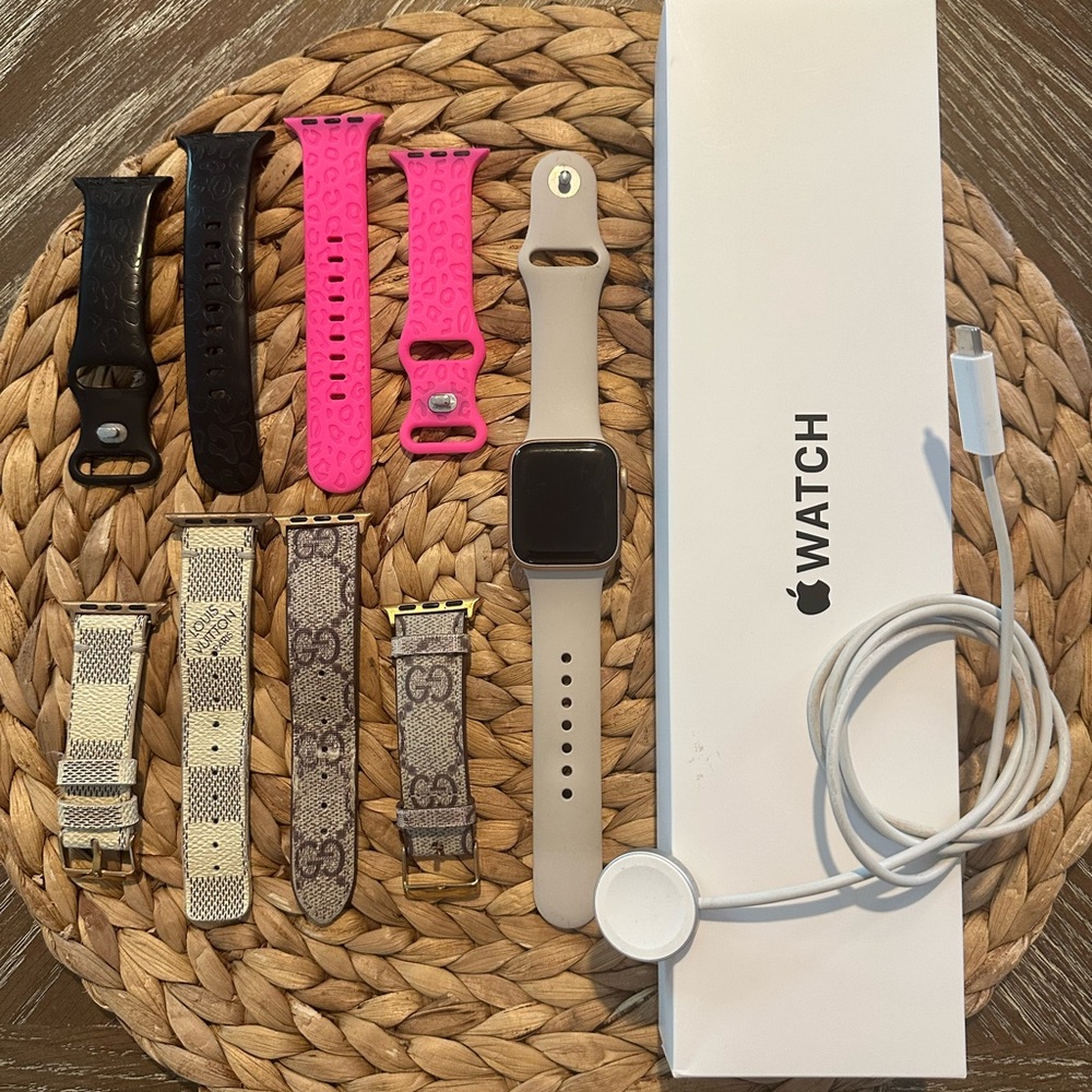 Apple Watch with Multiple Bands